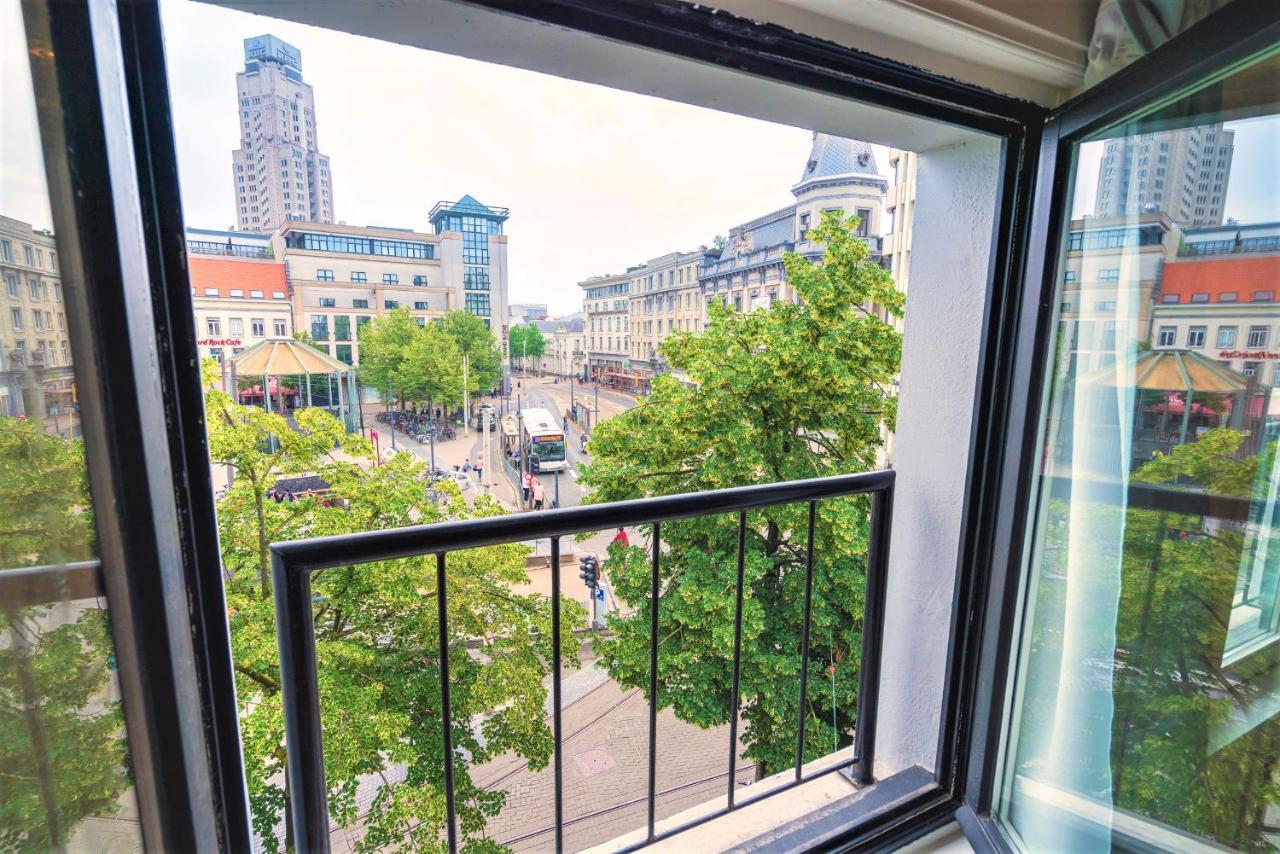 The Central Square Residence Antwerpen Bagian luar foto